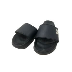 Black Sandals Slides Mens 11-11.5